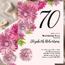 Search for gerbera daisy birthday invitations For her