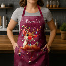 Search for rudolph the red nose reindeer aprons Cartoon