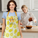 Search for funny lemon aprons Baking