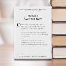 Search for book save the dates Literary