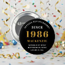 Search for 1986 badges 40th birthday