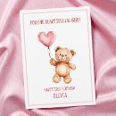 Search for teddy bear 1st birthday cards Kids