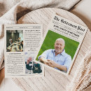 Search for vintage retirement cards Retired