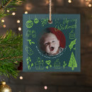 Search for hand drawn christmas tree decorations Festive