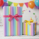 Search for rainbow stripes wrapping paper Simple