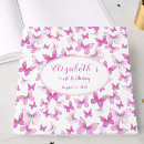 Search for 1st birthday guest books Baby girl