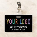 Search for clip on id badges Your logo here