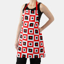 Search for square red aprons Geometric
