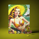 Search for pinup puzzles Beach