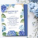 Search for blue hydrangea bridal shower invitations Garden