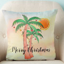 Search for christmas palm tree cushions Watercolor