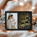 Search for magic of christmas cards Believe in the magic