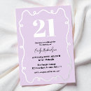 Search for purple rose gold birthday invitations Adult