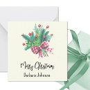 Search for mini christmas cards Red and green