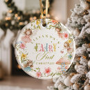 Search for fairy christmas tree decorations Floral