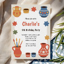 Search for paint party invitations For kids