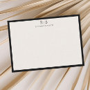 Search for monogram note cards Modern
