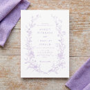 Search for french lavender invitations Elegant