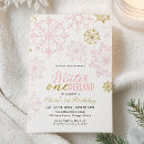 Search for snowflake invitations Girl