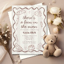 Search for cinnamon roll invitations Mother to be