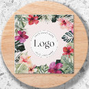 Search for plant nursery business cards Palm leaves