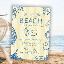 Search for retro beach wedding invitations Destination