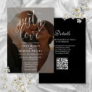 Search for inexpensive wedding invitations Black and white