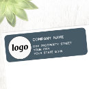 Search for gray business return address labels Company