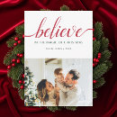 Search for believe christmas cards Red