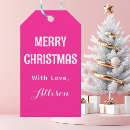 Search for christmas pink gift tags Minimal