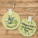 Search for white wine key rings Bottle