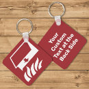 Search for door key rings Red