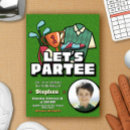 Search for golf 5x7 birthday invitations Lets partee