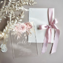 Search for frosted wedding invitations Acrylic