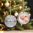 Search for silver christmas tree decorations Baby