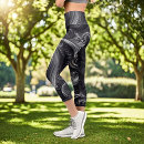 Search for silver sparkles leggings Black and white