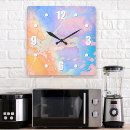 Search for pastel pink clocks Contemporary