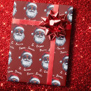 Search for baby boy christmas wrapping paper Santa claus