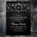 Search for vintage retirement party invitations Modern