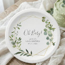 Search for greenery plates Watercolor leaves