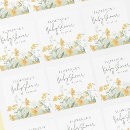 Search for yellow floral stickers Spring baby shower
