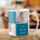 Search for baby blue and white mugs Photo collage
