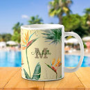 Search for tropical coffee mugs Monstera