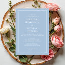 Search for powder blue wedding invitations Modern