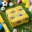 Search for soccer ball wrapping paper Girl