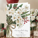 Search for december birthday cards December birth flower
