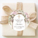 Search for elegant first communion stickers Pink