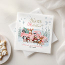 Search for woodland napkins 1st birthday
