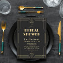 Search for 1920s party seasonal invitations Black