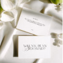 Search for modern bridesmaid cards Simple